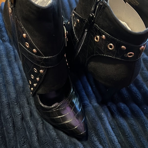 Scene Rimi Platform Bootie Size 9 Black - Picture 2 of 7